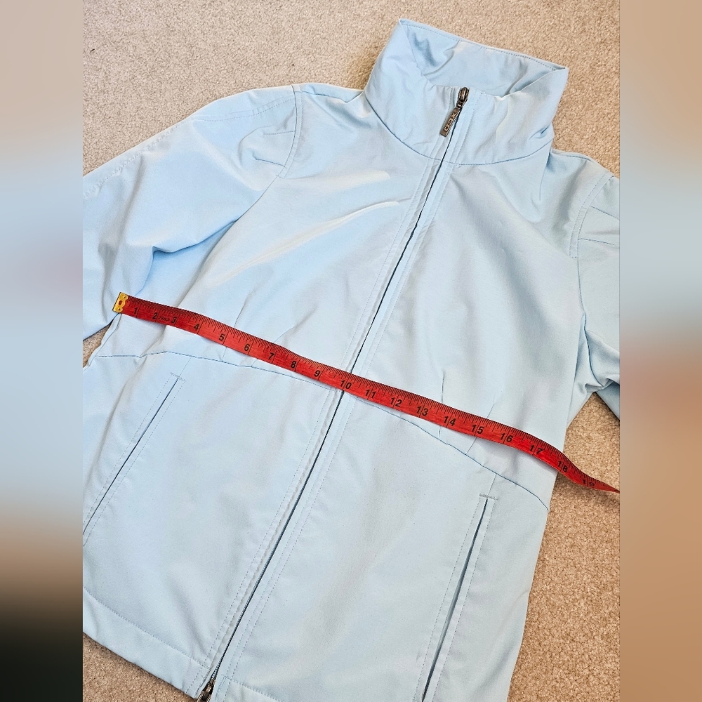 Columbia Light Blue Women's Jacket, fleece lined, excellent condition - Picture 9 of 12